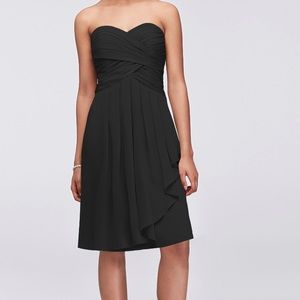 Black Strapless Dress David’s Bridal